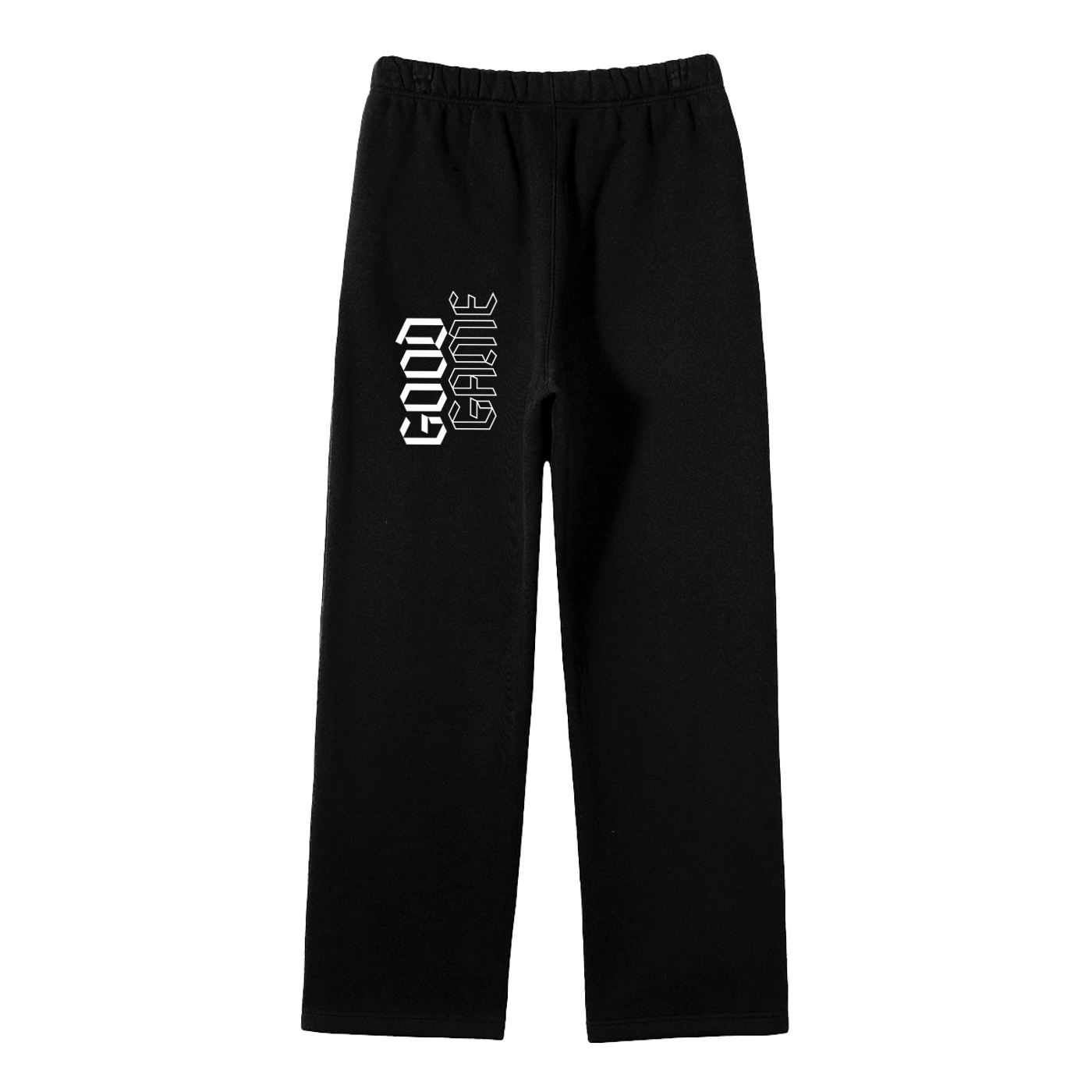 Unisex Solid Color Fleece Straight Leg Pants