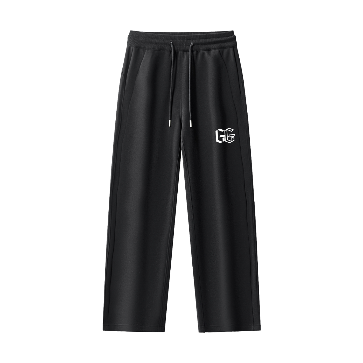 Essential Drawstring Straight-Leg Sweatpants