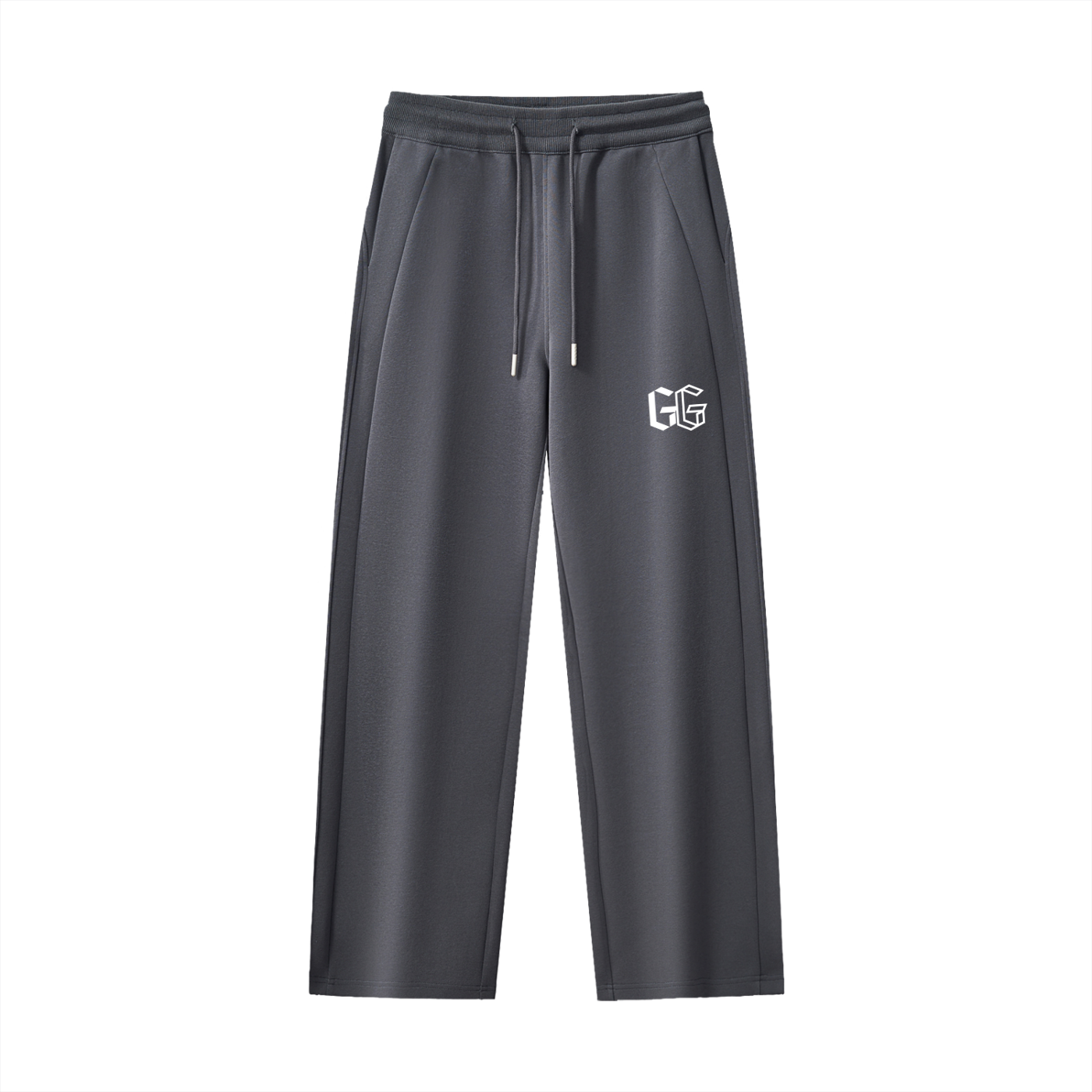 Essential Drawstring Straight-Leg Sweatpants
