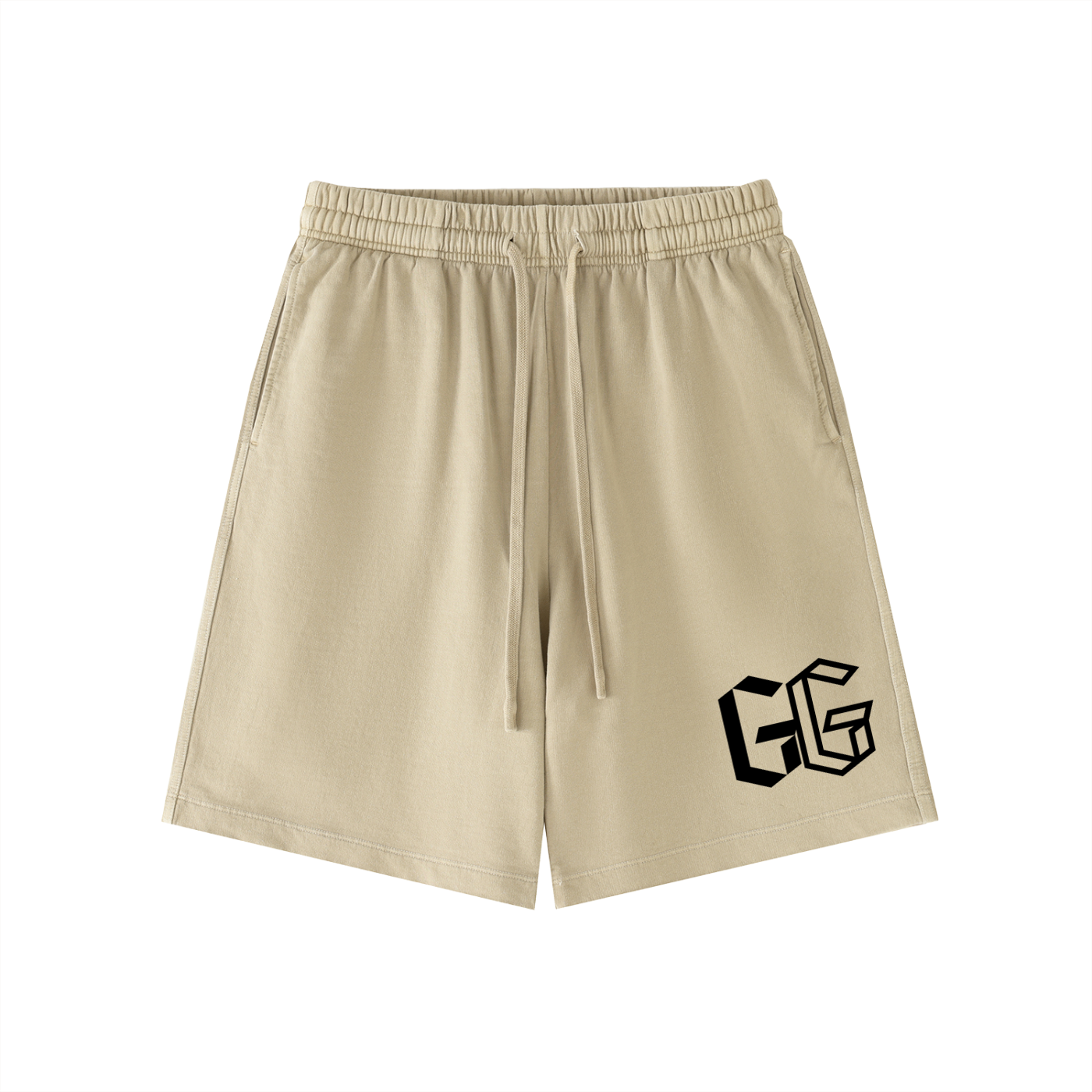 Vintage Wash Cotton Shorts