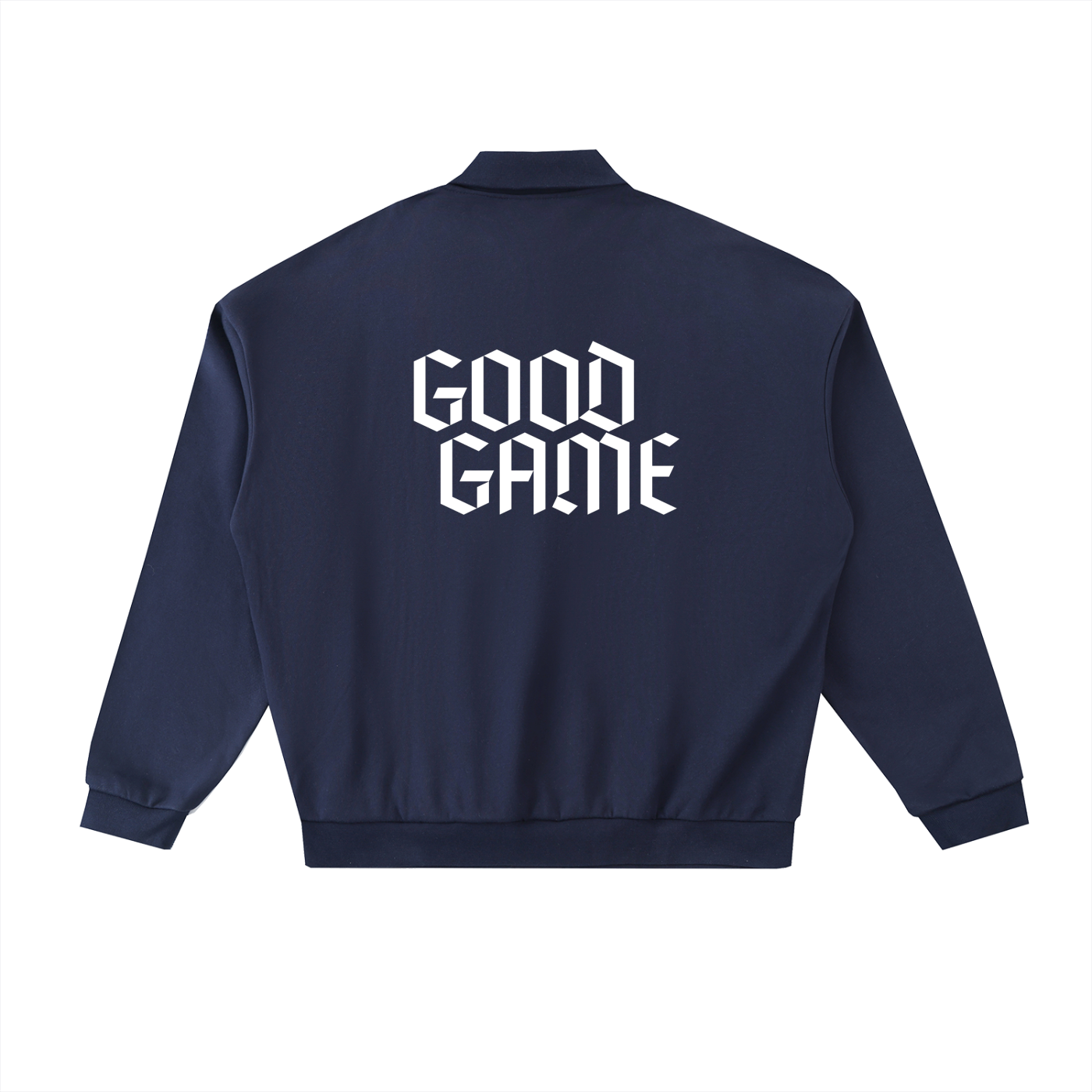 Heavyweight Fleece Polo Sweatshirt