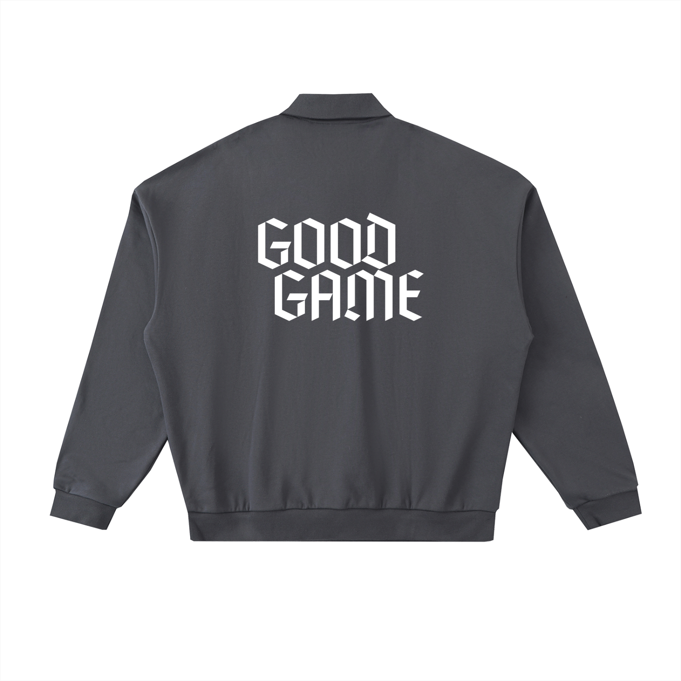 Heavyweight Fleece Polo Sweatshirt