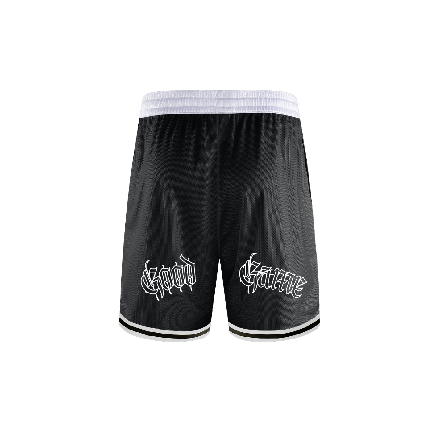 Classic Stripe Trim Basketball Shorts