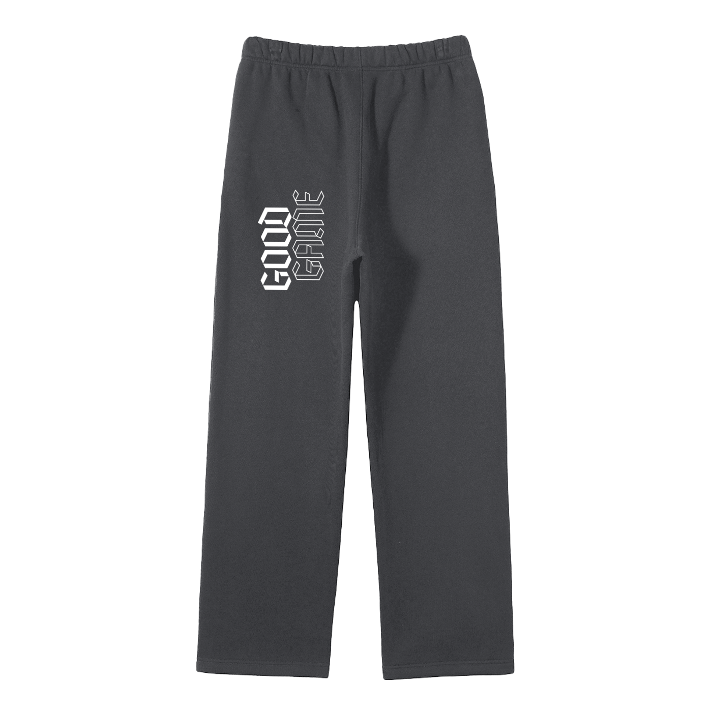 Unisex Solid Color Fleece Straight Leg Pants