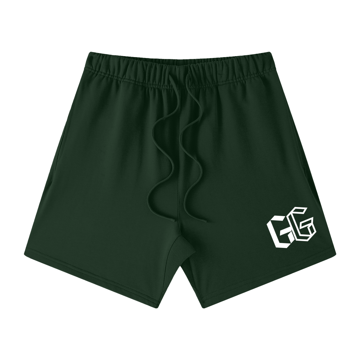 Unisex Earth Tone Loose Fit Cotton Shorts