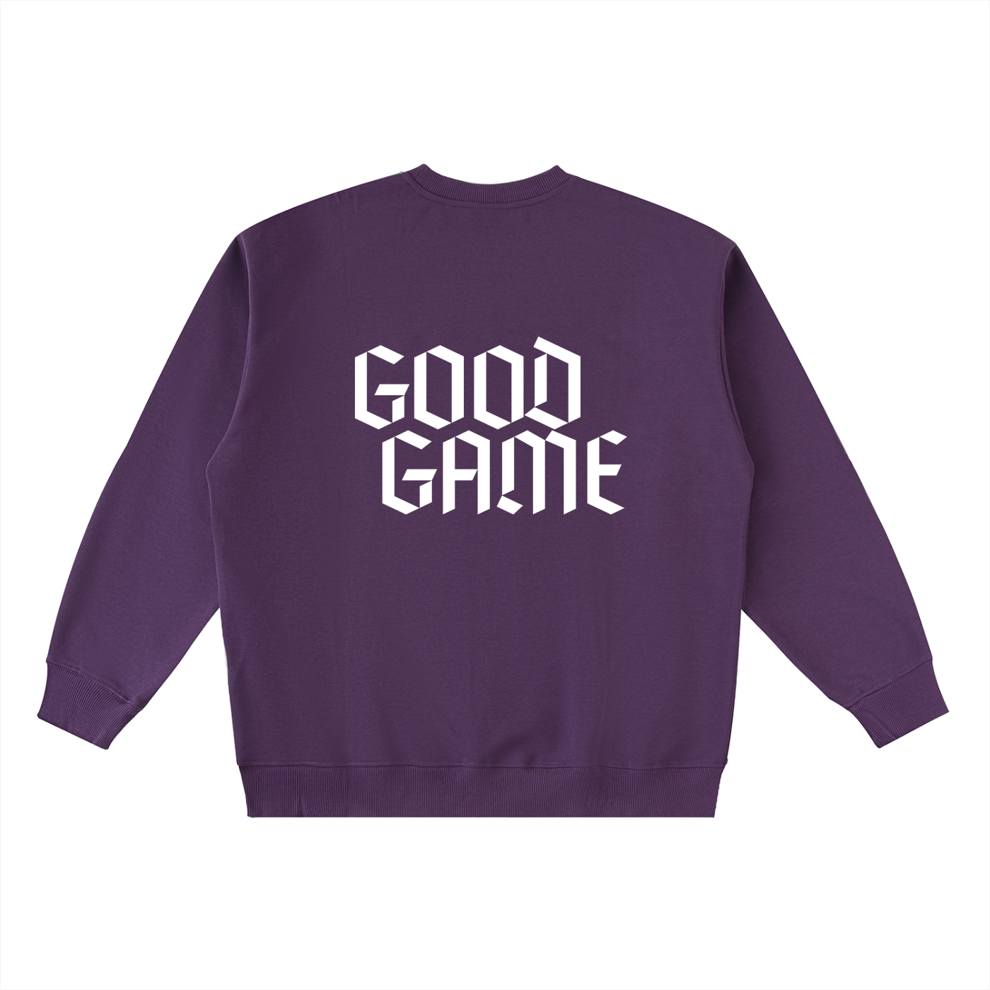 Oversized Crewneck Taped Sweatshirt