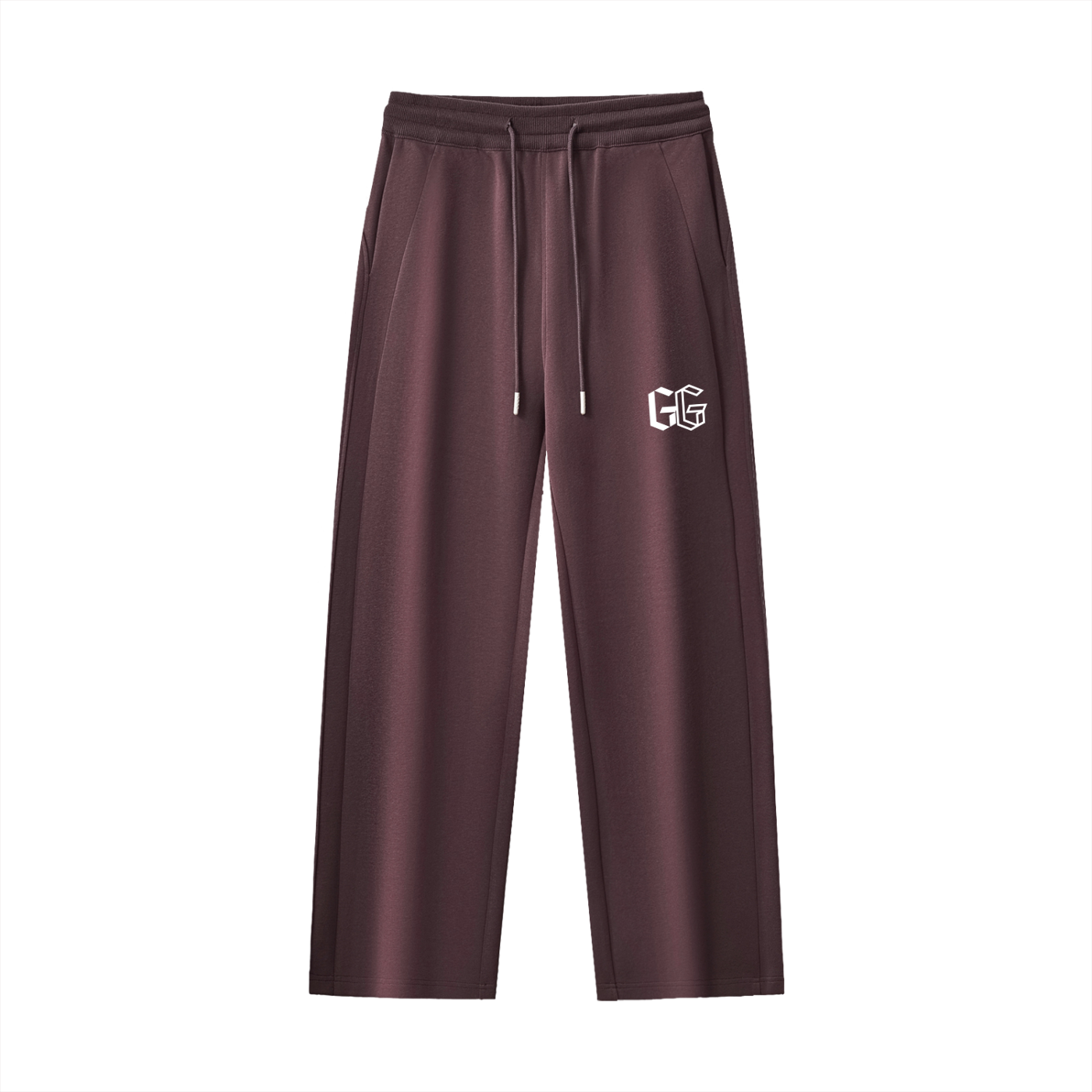 Essential Drawstring Straight-Leg Sweatpants