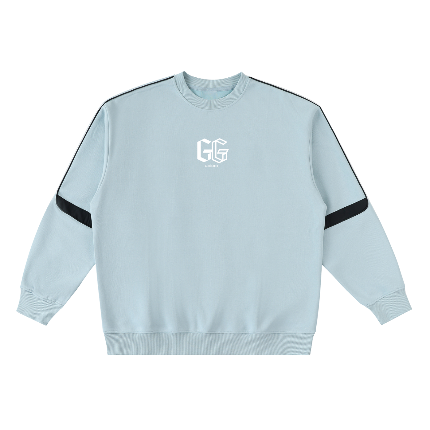 Oversized Crewneck Taped Sweatshirt