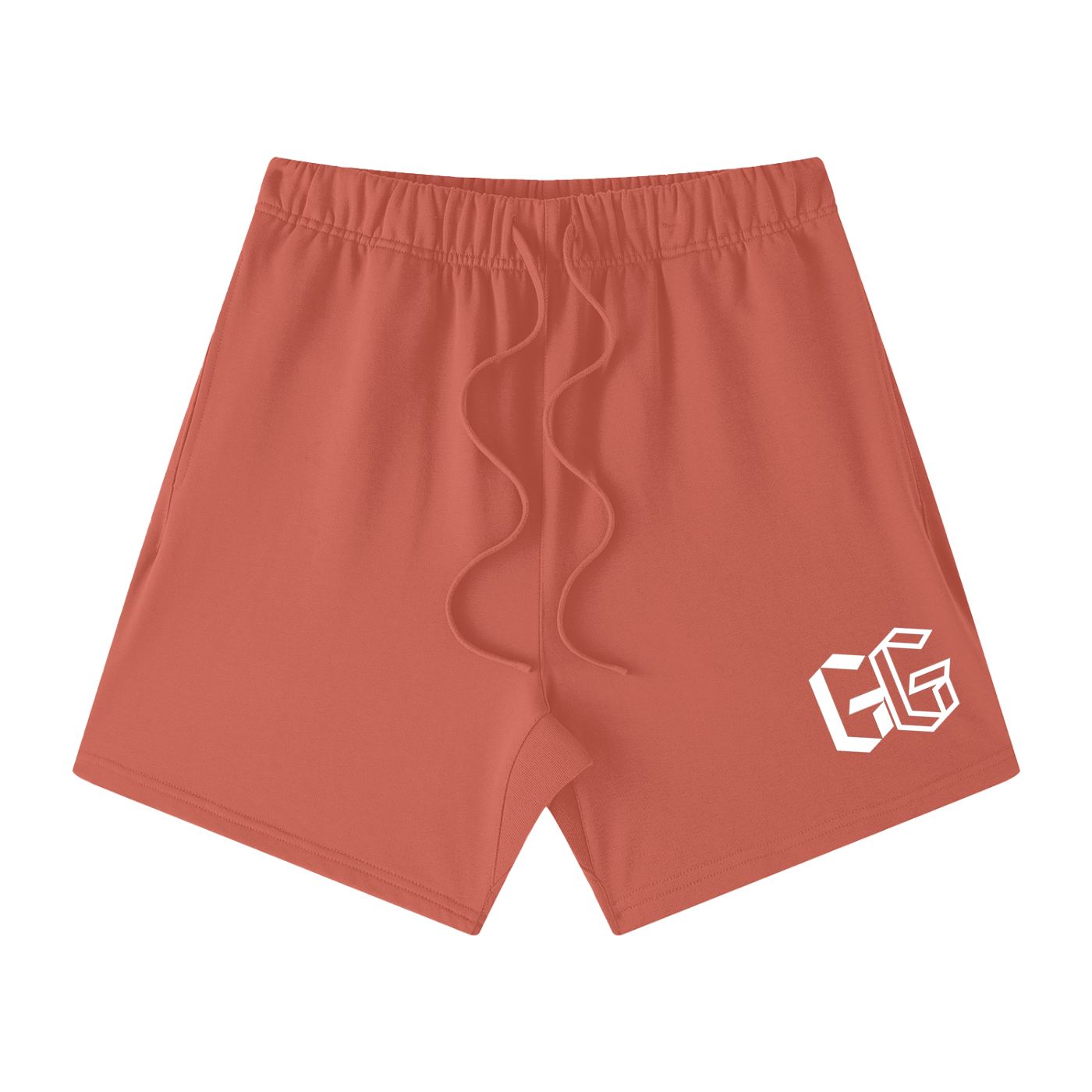 Unisex Earth Tone Loose Fit Cotton Shorts