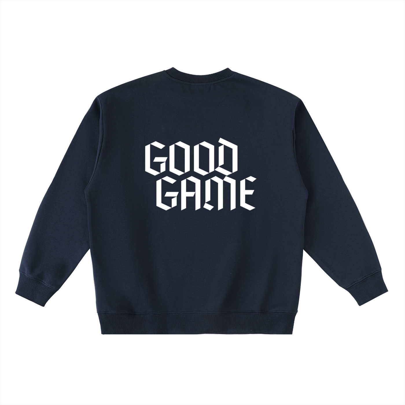 Oversized Crewneck Taped Sweatshirt